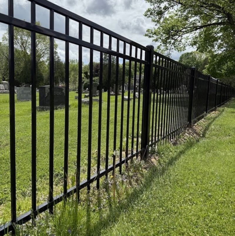 Iron Fence near Grand Prairie